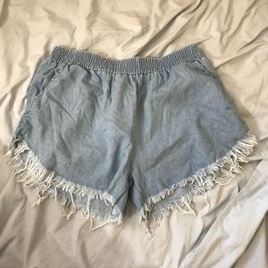 Fashion Nova denim shorts
